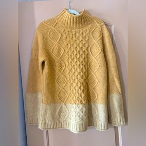 Joe Fresh Lambswool Turtleneck Sweater EUC